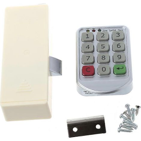 casier de supermarché à clavier numérique électronique (1/5)