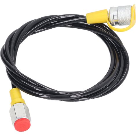 Tuyau hydraulique test pression 2m 630Bar M16 x 1/4BSP gaine PU résistant haute pression flexible raccord de contrôle (1/5)