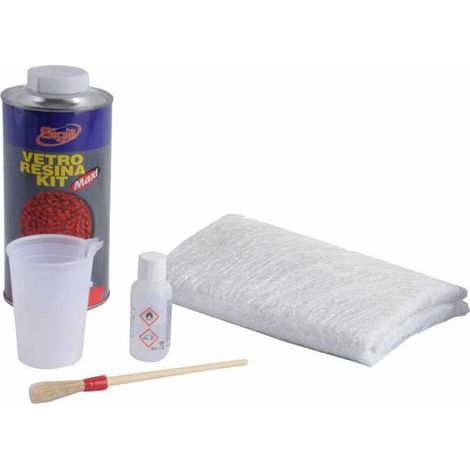 Kit d'adhésif bicomposant en fibre de verre, 750 ml, Sigill