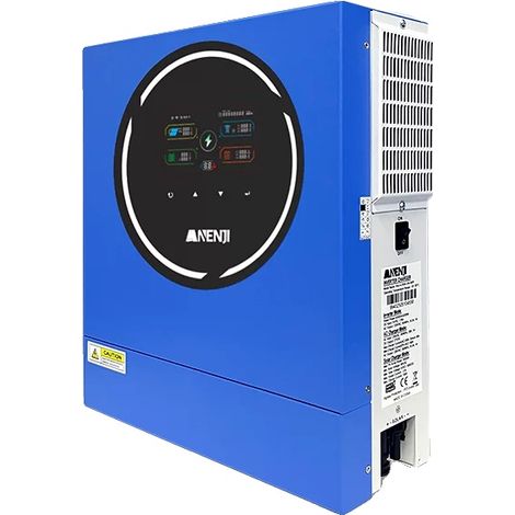 Onduleur Solaire, Sortie Onde Sinusoïdale Pure, Surveillance WiFi, ANJ-5KW-48V-WIFI, 220-240V (1/2)