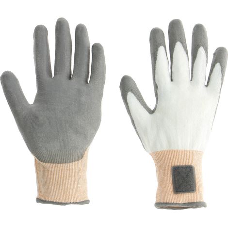 gants anti coupure - niveau 3 - taille 10 - lot de 10 - bizline 730146
