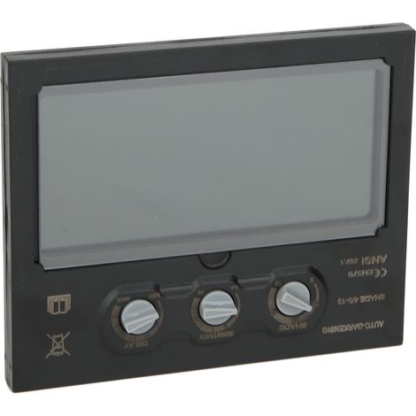 Lentille de soudage solaire à assombrissement automatique LCD, petite plaque de gradation, lentille de remplacement pour casque de soudage (1/5)