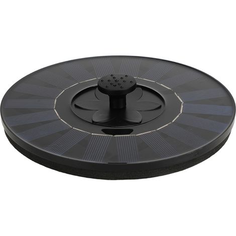 Pompe solaire pour fontaine, économie d'énergie, haute efficacité, 2 W, idéale pour les bains d'oiseaux et les petits bassins de jardin. (1/5)
