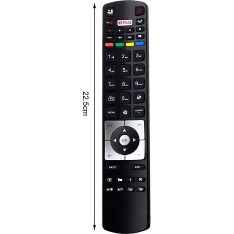 Télécommande De Remplacement Pour Téléviseur - Compatible Avec Modèles Hitachi 24HYT45U 28HYT45U 32HYJ46U 42HYT42U 50HYT62U - 1 Pièce (1/5)