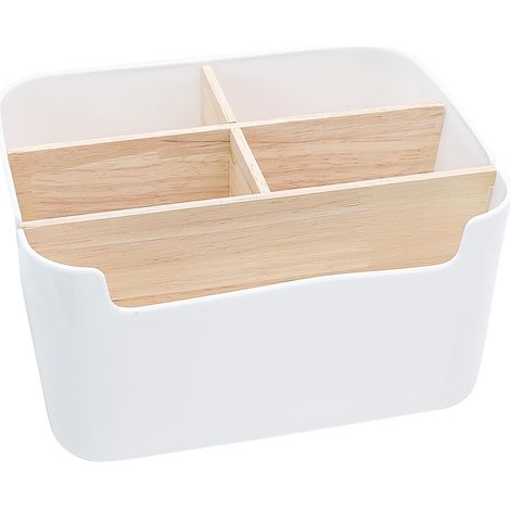 Aufbewahrungsbox für Bürobedarf, 5-Fächer-Design, multifunktionale Aufbewahrungsbox, geeignet für Stifte, Schmuck, Kosmetika usw.