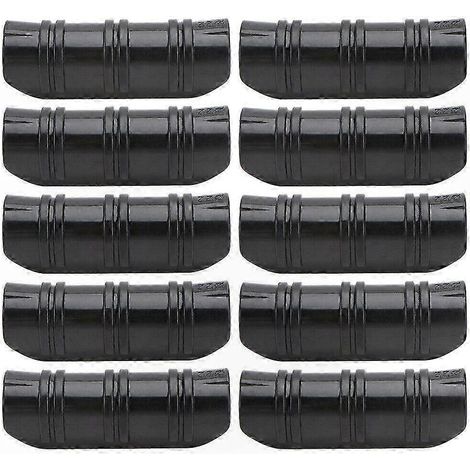 Lot de 50 pinces à ressort en plastique de 20 mm pour film de serre, clips noirs résistants pour le jardinage (1/5)