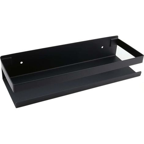 Étagère murale salle de bain 30 x 10,5 cm – Acier inoxydable SUS 304 – Résistante à la corrosion – Installation sans perçage (1/4)