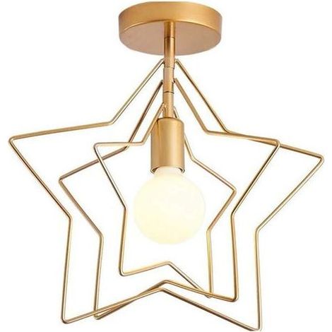 Moderne Plafonnier LED en Métal - Lampe Décorative Pour Salon, Couloir, Bar, Cuisine, Salle à Manger, Chambre d'Enfants (1/5)