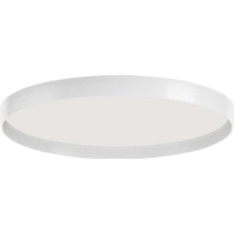 Plafonnier Acelia P/P 30W Led Dimmable Coupe De Phase Double Emission En Aluminium Blanc Opale - Gealuce (1/3)