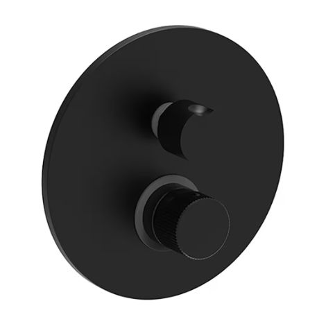 Set extérieur mitigeur encastré douche 3 sorties Noir. Paffoni série Jo JOBOX019NO Noir (1/2)