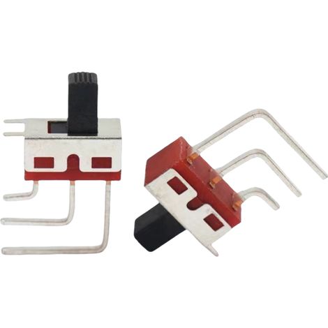 Interrupteur à bascule haute intensité 2 vitesses 3 broches SS12D10G5 Interrupteur à glissière Vertical à une rangée Deux vitesses Horizontal à deux rangées 6 broches SS-12D18 Pieds à pliage latéral (