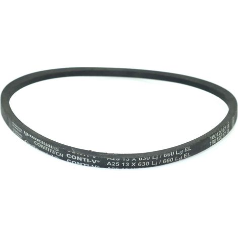 Courroie trapézoidale lisse Contitech Conti V A25 13 x 630 Li / 660 Ld