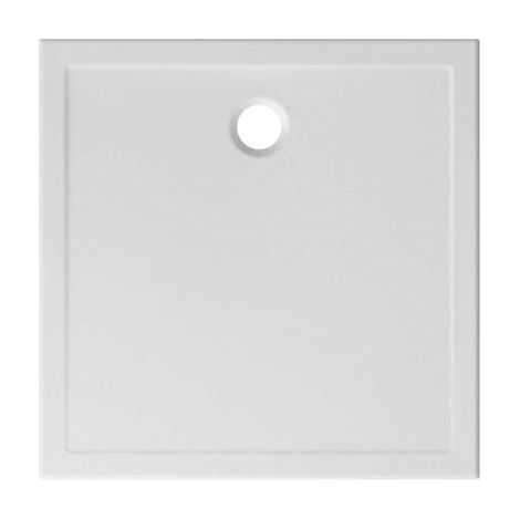 Piatto doccia 90X90 h.3 in ceramica bianco lucido Docciatre di (1/5)