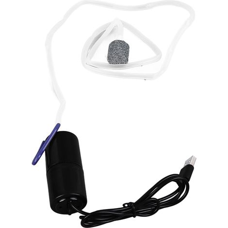 Pompe à Air USB pour Aquarium, silencieuse, économie d'énergie, multifonctionnelle, Portable, Mini Aquarium à oxygène (1/5)