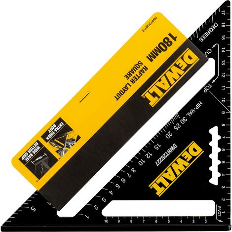 Escuadra metálica Dewalt DWHT25227-0 de 18 cm (1/2)