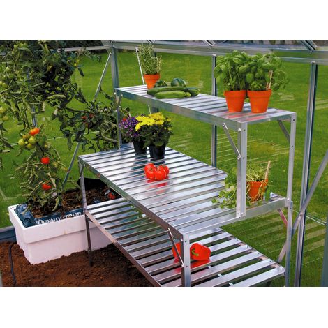Vitavia Tischaufsatz für Pflanztisch, smaragd grün, 121 x 28 x 39 cm (1/2)