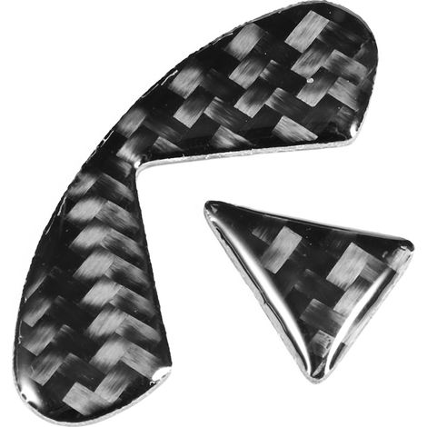 Ensemble de deux autocollants logo pour volant Infiniti Q50/Q60 (2013-2019) (1/4)