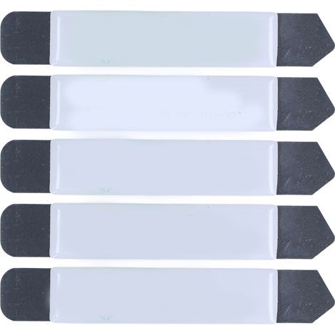 Kit de feuilles plates de poche pour pied-de-biche en acier inoxydable, 5 pièces, pour le démontage des instruments, BST‑001 (1/5)