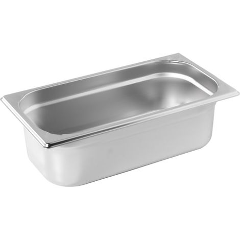 Bac gastronorme inox GN 1/3 profondeur 100 mm - ATOSA