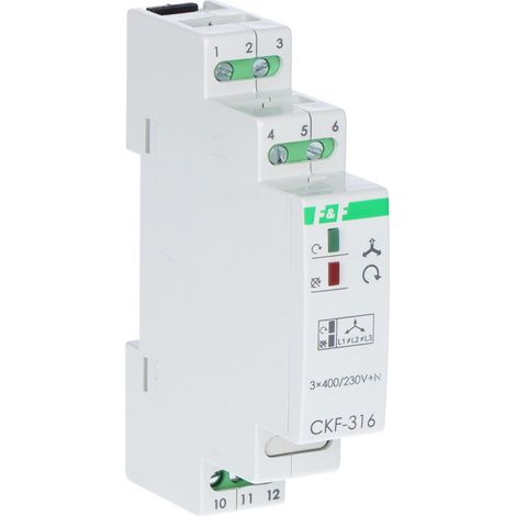 Détecteur de phase CKF-316 TRMS - Protection moteur - Sécurité électrique optimale (1/3)