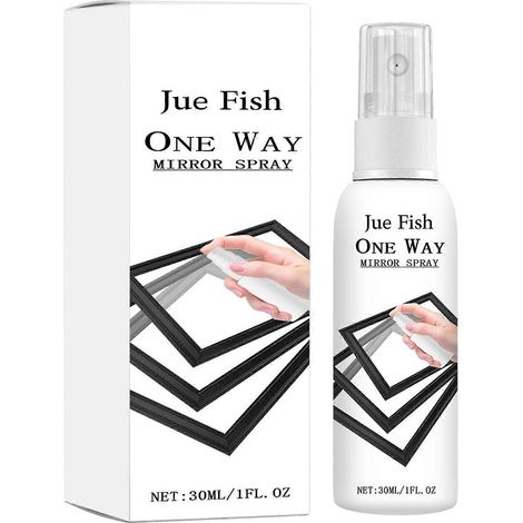 Spray réfléchissant à miroir sans tain pour vitres de maison et de voiture - Protection instantanée de la vie privée et solutions de décoration intérieure à faire soi-même (1 pièce) (1/5)
