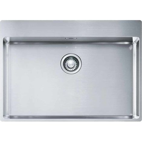 Évier Box Inox Slimtop BXX210-68 - 715 x 510 x 200 mm - Sous meuble 80 cm - Franke (1/3)