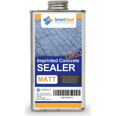 Imprinted Concrete Sealer - Matt - 150ml Sample