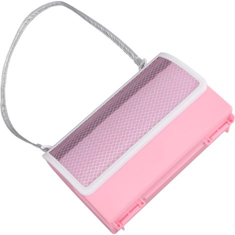 Puppenkleiderschrank-Rucksack mit mehreren Fächern, multifunktionaler tragbarer Puppenkleiderschrank für Mädchen, Geburtstagsgeschenk (1/5)