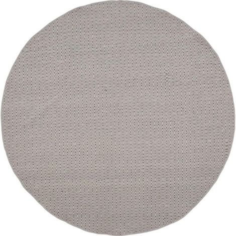 Julana tapis Ø200 cm laine beige. (1/5)