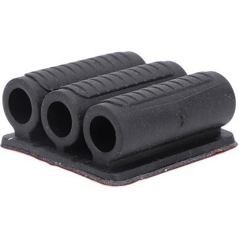 4 supports d'embouts 1/4 pouce avec fixation adhésive en caoutchouc, porte-embout pour visseuse et perceuse électrique 1/4 pouce (1/5)