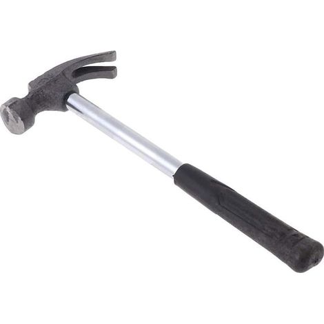 Marteau en acier inoxydable 18 cm avec manche en plastique, outil de réparation manuel pour travaux du bois, marteau de précision pour bricolage et menuiserie (1/5)