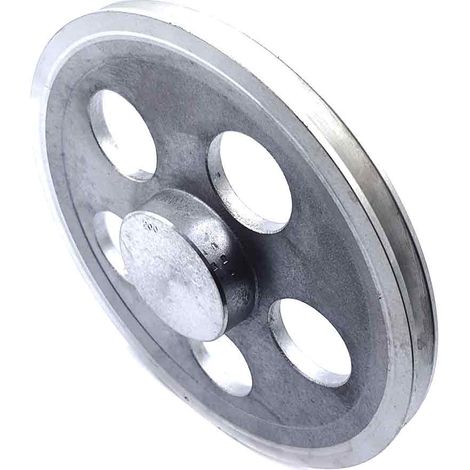 Poulie trapézoïdale aluminium moyeu plein SPZ200/1ALU