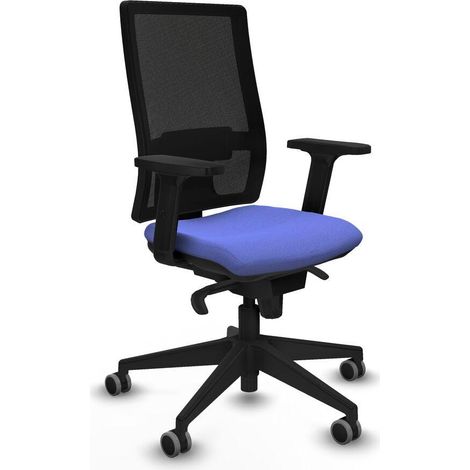 Piqueras y Crespo Horna Chaise de bureau bleu clair (1/3)