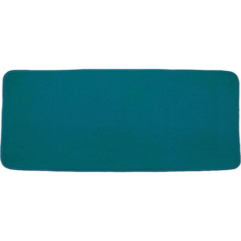 Tapis de Bain Microfibre "Vitamine" 50x120cm Bleu Canard (1/2)