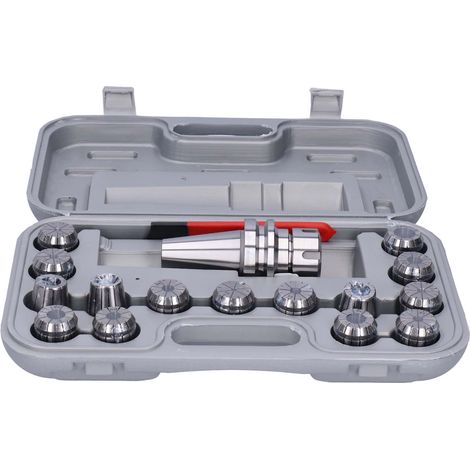 15 pinces à ressort pour porte-outil à mandrin élastique 20CrMnTi pour machine CNC BT40-ER32-15PC (1/5)