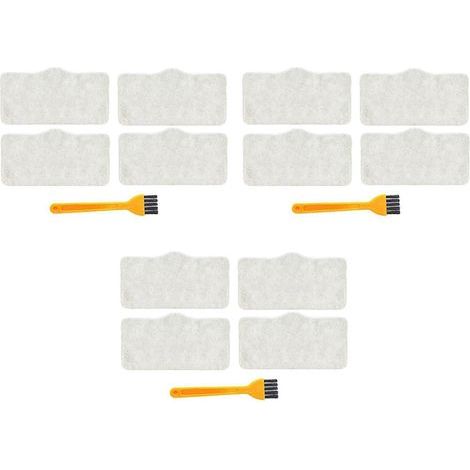 Lot de 15 lingettes de nettoyage pour aspirateur vapeur Xiaomi Deerma DEM ZQ600 ZQ610 (accessoires pour balai à main) (1/5)