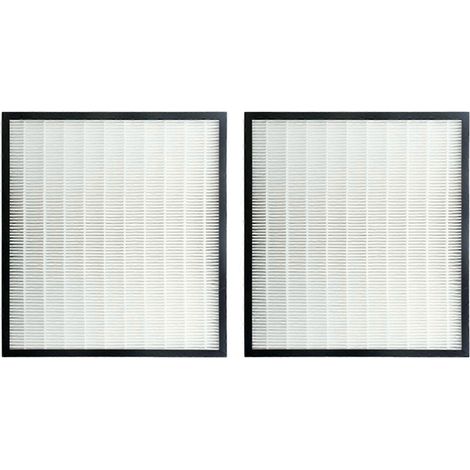 Lot de 2 filtres HEPA de rechange pour purificateur d'air Sharp FZ-F30HFE, accessoire durable 310 x 280 mm (1/5)