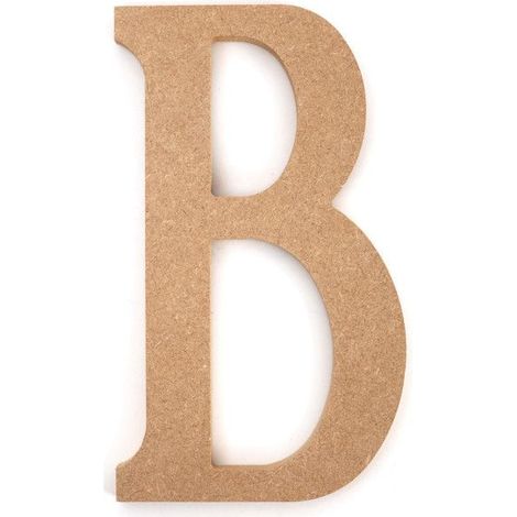 LETTRE MDF B ht 220x12