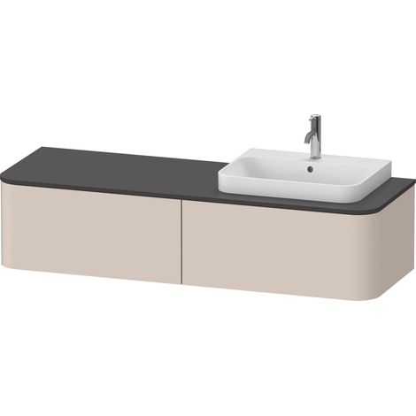 Mobiletto sotto console HAPPY D.2 P 354x1600x550mm per lavabo sopraelevato Happy D.
