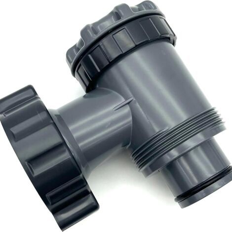 Remplace la vanne à piston marche/arrêt uniquement pour pompe de filtration de piscine, raccord de vanne à piston de remplacement pour pompe de piscine 38 mm compatible. (1/5)