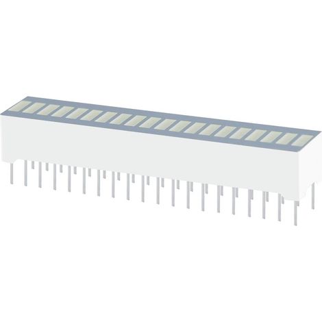 Kingbright CC-20/20SYKWA Grafico a barre LED Giallo (L x A x P) 50.7 x 10.16 x 8 mm