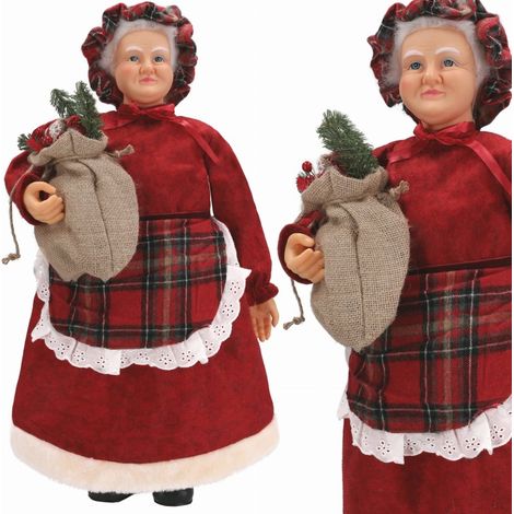 Figurine de Noël de Mme Claus (1/4)