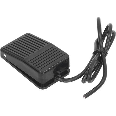 Interrupteur à pédale à contact argenté normalement fermé avec câble, adapté aux équipements mécaniques, 250 V 1,5 A. (1/5)