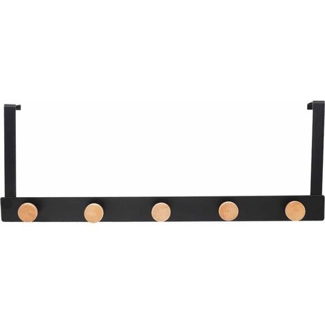 Porte-serviettes et porte-manteaux Ironwood, crochets muraux, sans perçage, gain de place, peut être rangé derrière une porte, durable et imperméable, convient aux salles de bains et aux chambres.