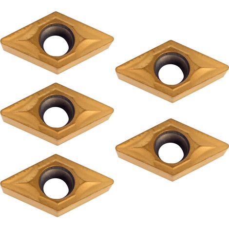 10 pièces plaquettes carbure CNC pour tour à métaux, outils de coupe avec boîte (1/5)