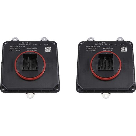 2 modules de commande de phares avec ballast 7457873 63117467873 pour BMW F20 F21 F30 F31 F15 X6 (1/5)
