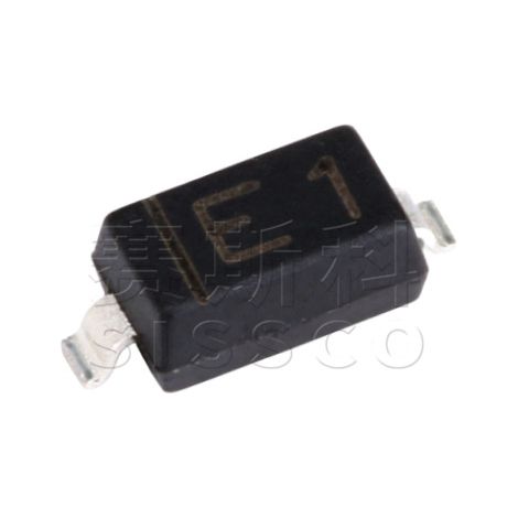 Original Changdian/Changjing MMSZ5231B SMD Zener Diode, E1 silkscreen, SOD-123, 5V1, electronic component chip, 5 pieces per pack.