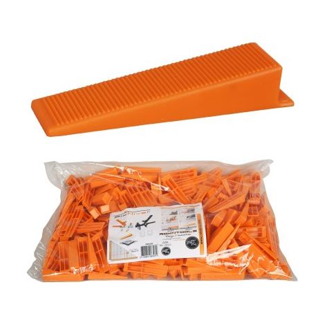 Coins pour croisillon autonivelants 250 pcs – Pour clips de 1 à 4 mm – Utilisation avec pince métal ou plastique – ROKNTOOLS