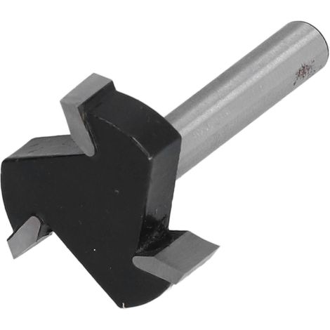 Fraise à bois CNC à 3 dents, diamètre de queue 6 mm, pour la finition de face. (1/5)