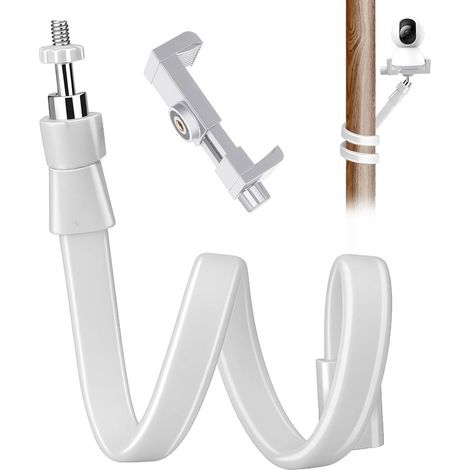 Babyphone vidéo universel, pliable et flexible, sans perçage, compatible avec les caméras pour bébé et les téléphones portables. (1/5)